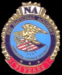 FBI FEDERAL BUREAU OF INVESTIGATION 75TH ANNIV NATIONAL ACADEMY PIN